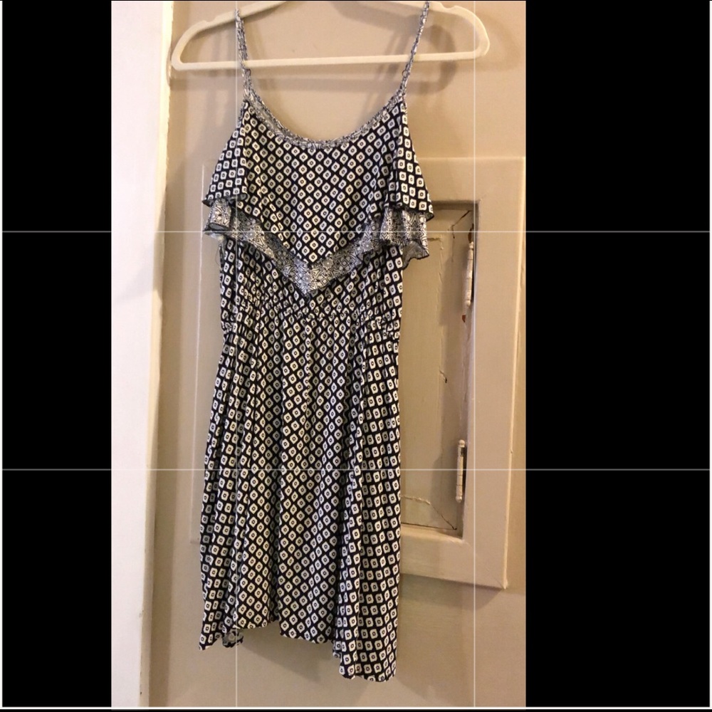 Women’s Black and White Dress